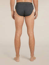 Icebreaker Merino 150 Anatomica Briefs (Men's) - Jet Heather