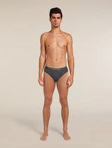 Icebreaker Merino 150 Anatomica Briefs (Men's) - Jet Heather