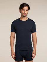  - Icebreaker Merino Anatomica Short Sleeve Crew Neck Tee (Men's) - Midnight Tee