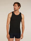 Icebreaker Merino 150 Anatomica Tank (Men's) - Black