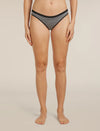  - Icebreaker Merino 150 Siren Bikini (Women's) - Gritstone Heather
