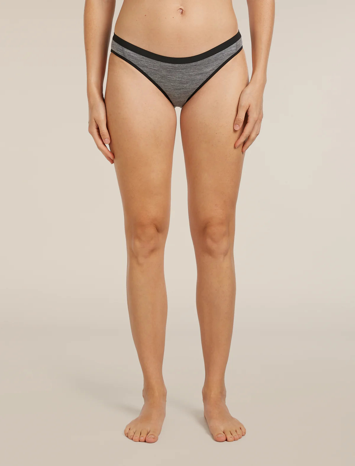  - Icebreaker Merino 150 Siren Bikini (Women's) - Gritstone Heather