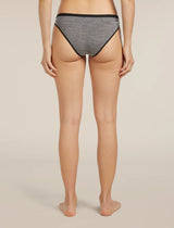 Icebreaker Merino 150 Siren Bikini (Women's) - Gritstone Heather