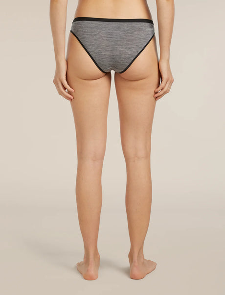 Icebreaker Merino 150 Siren Bikini (Women's) - Gritstone Heather