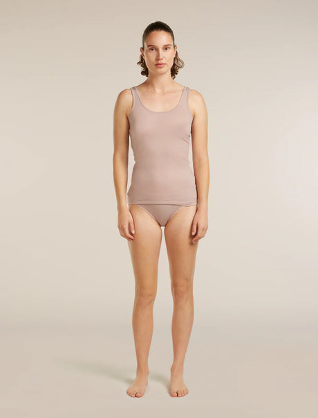 Icebreaker Merino 150 Siren Tank (Women's) - Pink Quartz