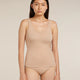 Icebreaker Merino 150 Siren Tank (Women's) - Praline