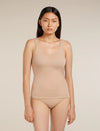 Icebreaker Merino 150 Siren Tank (Women's) - Praline