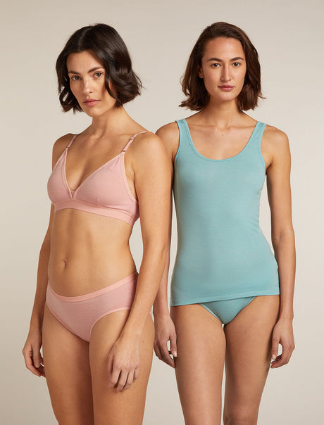 Icebreaker Merino 150 Siren Tank (Women's) - Hydro - Find Your Feet Australia Hobart Launceston Tasmania