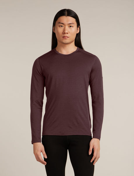Icebreaker Merino 200 Oasis Long Sleeve Crew Neck Thermal Top (Men's)