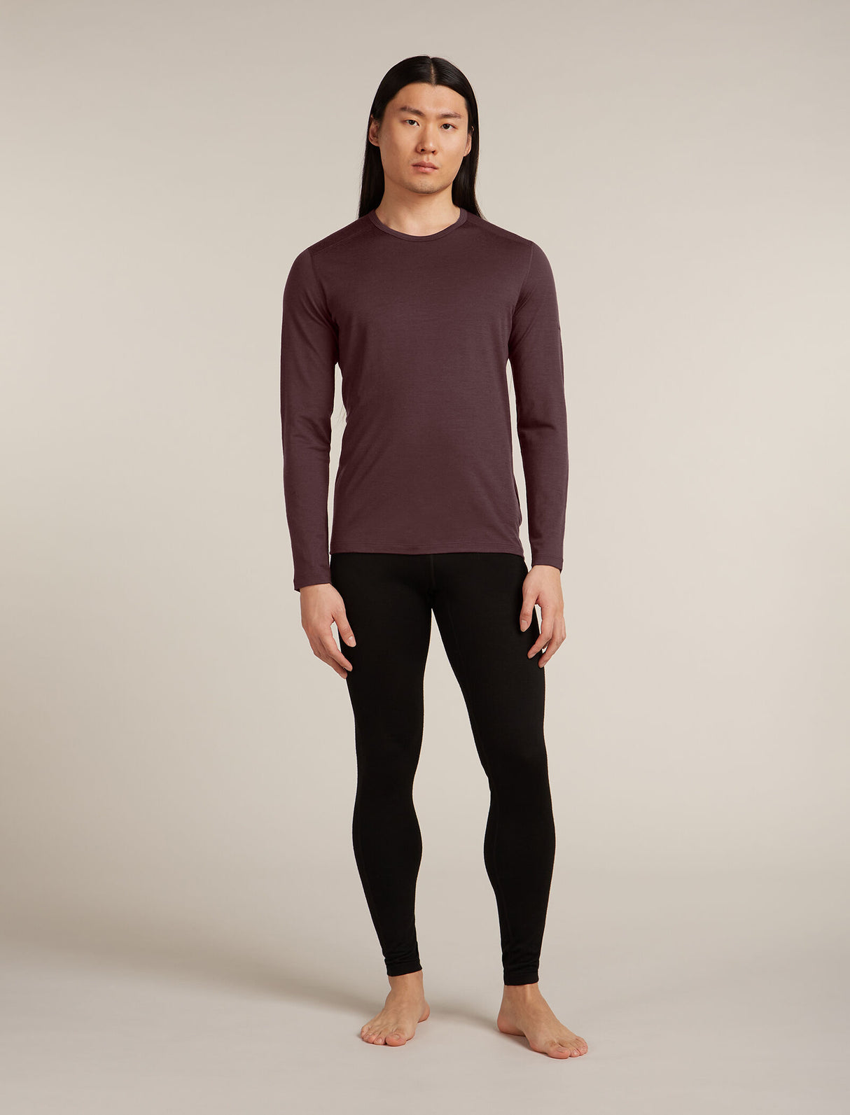 Icebreaker Merino 200 Oasis Long Sleeve Crew Neck Thermal Top (Men's)