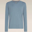 Icebreaker Merino 200 Oasis Long Sleeve Crew Thermal Top (Men's) - Flint Blue