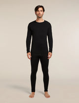 Icebreaker Merino 260 Tech Long Sleeve Crew Neck (Men's) - Black