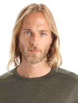 Icebreaker Merino 260 Tech Long Sleeve Crew Neck (Men's) - Loden - Find Your Feet Australia Hobart Launceston Tasmania