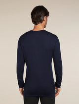 Icebreaker Merino 260 Tech Long Sleeve Crew Neck (Men's) - Midnight Navy