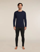 Icebreaker Merino 260 Tech Long Sleeve Crew Neck (Men's) - Midnight Navy