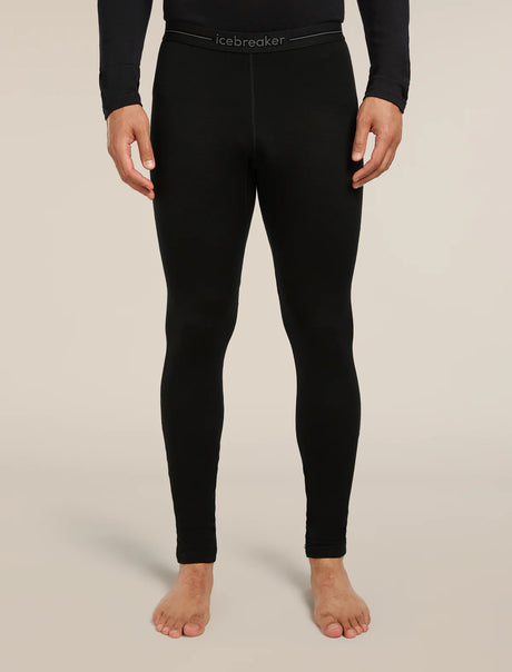 Icebreaker Merino 260 Tech Leggings (Men's) - Black