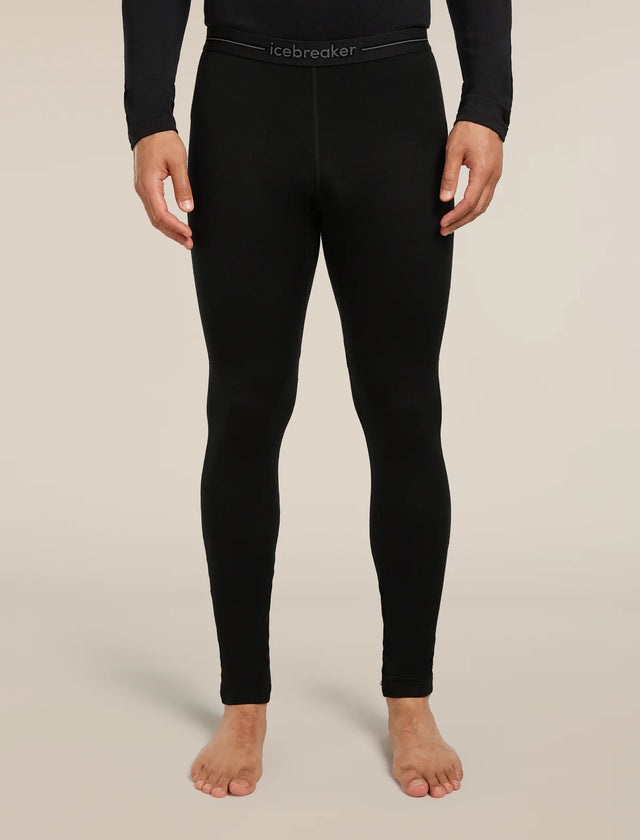 Icebreaker Merino 260 Tech Leggings (Men's) - Black