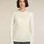 Icebreaker Merino 200 Oasis Long Sleeve Crew Thermal Top (Women's) - Undyed