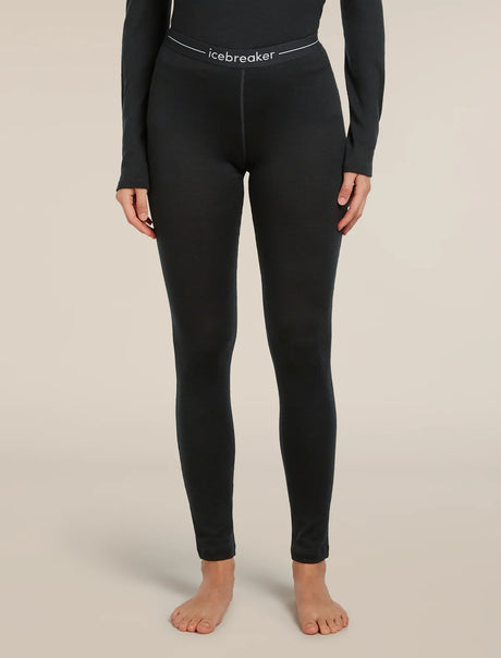 Icebreaker Merino 260 Tech Leggings (Women's) - Black