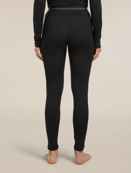 Icebreaker Merino 260 Tech Leggings (Women's) - Black