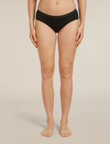 Icebreaker Merino 150 Siren Hipkini (Women's) - Black