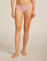 Icebreaker Merino 150 Siren Hipkini (Women's) - Blush - Find Your Feet Australia Hobart Launceston Tasmania