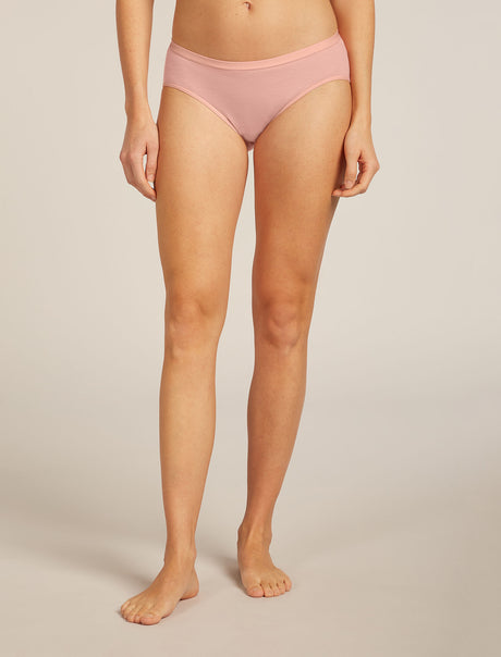 Icebreaker Merino 150 Siren Hipkini (Women's) - Blush - Find Your Feet Australia Hobart Launceston Tasmania