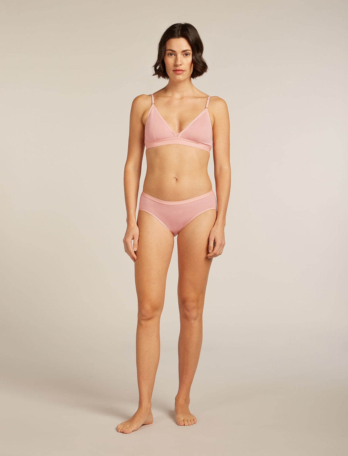 Icebreaker Merino 150 Siren Hipkini (Women's) - Blush - Find Your Feet Australia Hobart Launceston Tasmania