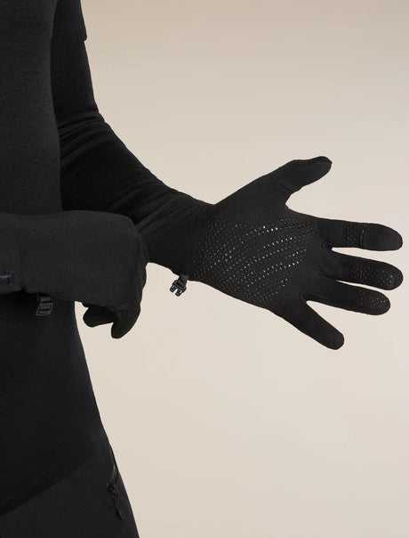 Icebreaker Merino 260 Quantum Gloves (Unisex) - Black