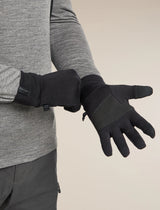 Icebreaker Merino Blend 360 Sierra Gloves (Unisex) - Black