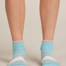 Icebreaker Merino Multisport Light Mini Socks (Women's) - Hydro/Acid Pink/Blush - Find Your Feet Australia Hobart Launceston Tasmania
