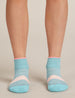 Icebreaker Merino Multisport Light Mini Socks (Women's) - Hydro/Acid Pink/Blush - Find Your Feet Australia Hobart Launceston Tasmania