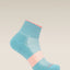 Icebreaker Merino Multisport Light Mini Socks (Women's) - Hydro/Acid Pink/Blush