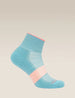 Icebreaker Merino Multisport Light Mini Socks (Women's) - Hydro/Acid Pink/Blush