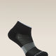Icebreaker Merino Multisport Light Mini Socks (Women's) - Black/Snow