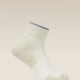 Icebreaker Merino Multisport Light Mini Socks (Men's) - Ecru Heather/Alloy/Snow