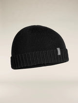 Icebreaker Vela Cuff Beanie (Unisex) - Black