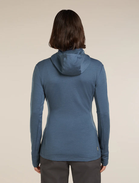 Icebreaker Merino 260 Quantum Long Sleeve Zip Hoodie (Women's) - Dawn