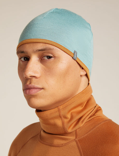Icebreaker Merino 200 Pocket Hat (Unisex) - Hydro/Trail - Find Your Feet Australia Hobart Launceston Tasmania