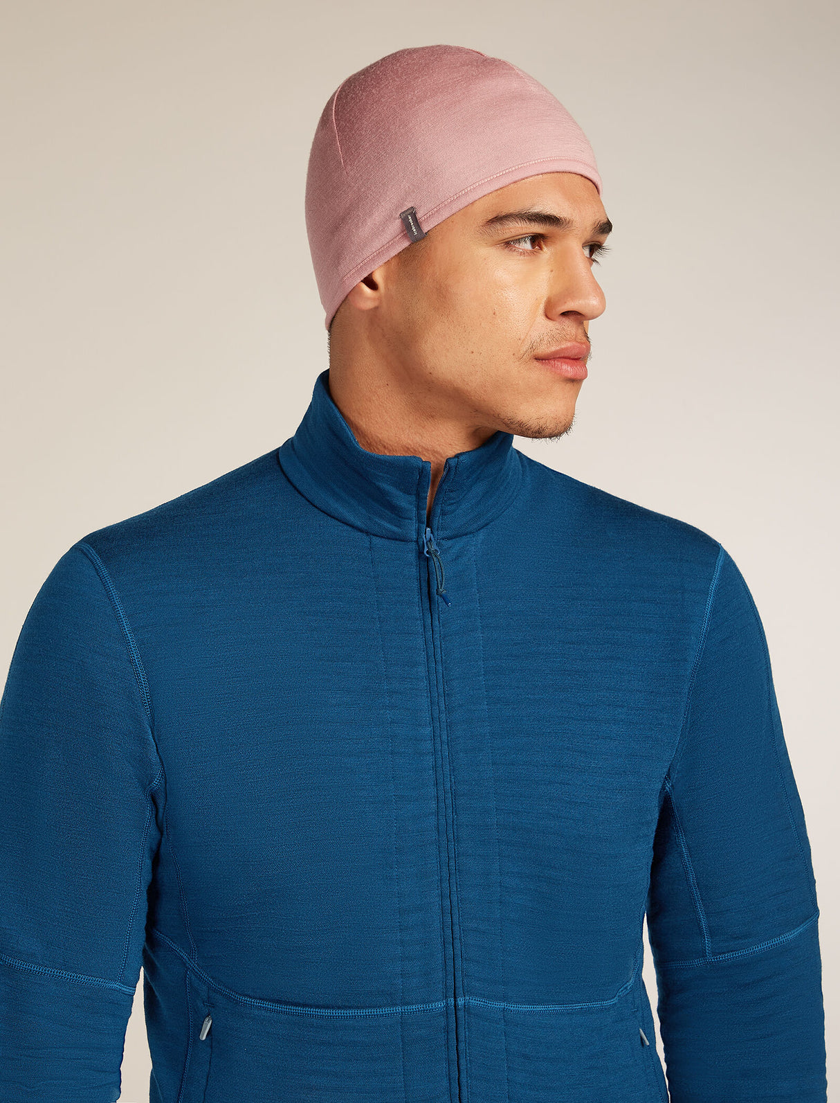 Icebreaker Merino 200 Pocket Hat (Unisex) - Summit/Blush - Find Your Feet Australia Hobart Launceston Tasmania