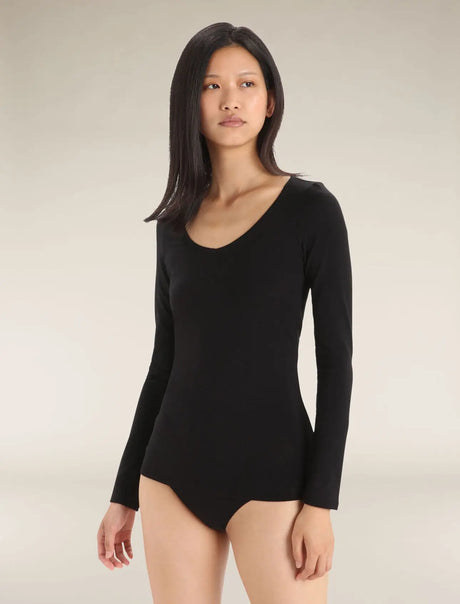 Icebreaker Merino 150 Siren Long Sleeve Sweetheart Top (Women's) Icebreaker
