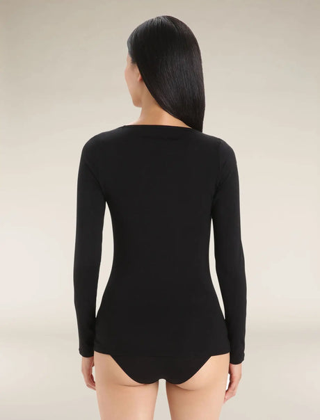 Icebreaker Merino 150 Siren Long Sleeve Sweetheart Top (Women's) Icebreaker