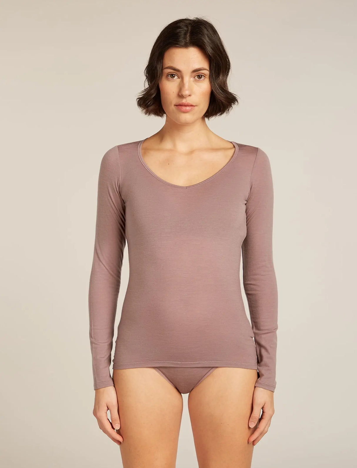 Icebreaker Merino 150 Siren Long Sleeve Sweetheart Top (Women's) Icebreaker