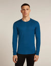 Icebreaker Merino 200 Oasis Long Sleeve Crew Neck Thermal Top (Men's) - Atlantis