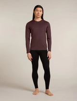 Icebreaker Merino 200 Oasis Long Sleeve Crew Neck Thermal Top (Men's) Icebreaker