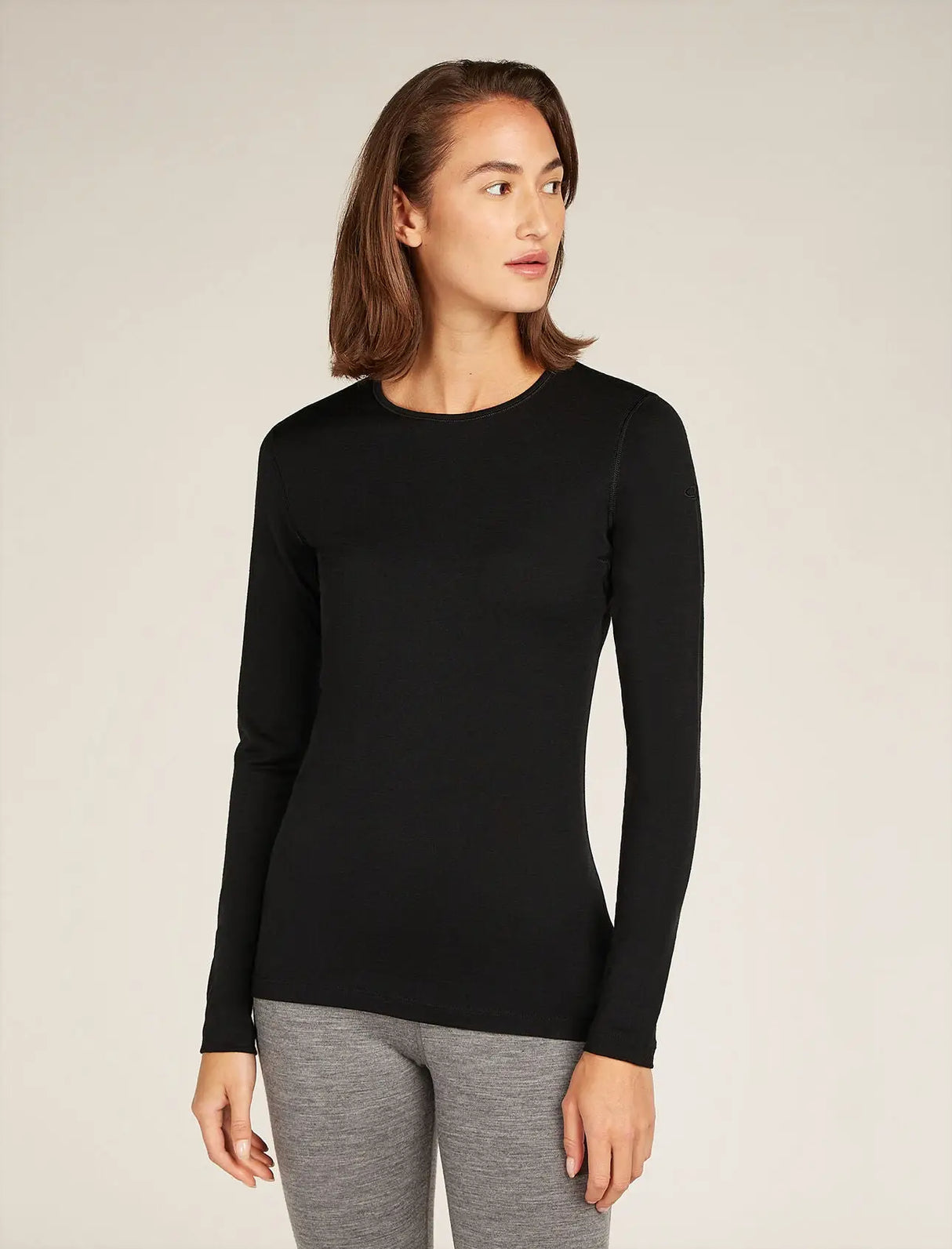 Icebreaker Merino 200 Oasis Long Sleeve Crewe Thermal Top (Women's) Icebreaker