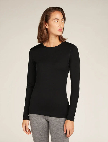 Icebreaker Merino 200 Oasis Long Sleeve Crewe Thermal Top (Women's) Icebreaker