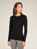 Icebreaker Merino 200 Oasis Long Sleeve Crewe Thermal Top (Women's) Icebreaker