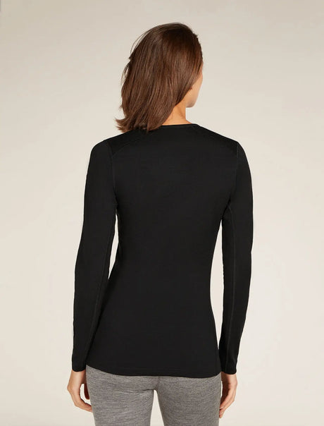 Icebreaker Merino 200 Oasis Long Sleeve Crewe Thermal Top (Women's) Icebreaker