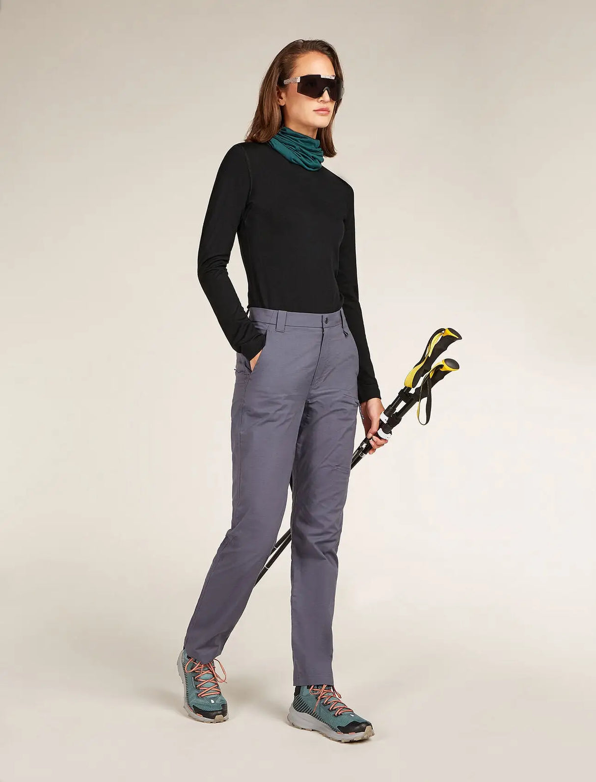 Icebreaker Merino 200 Oasis Long Sleeve Crewe Thermal Top (Women's) Icebreaker